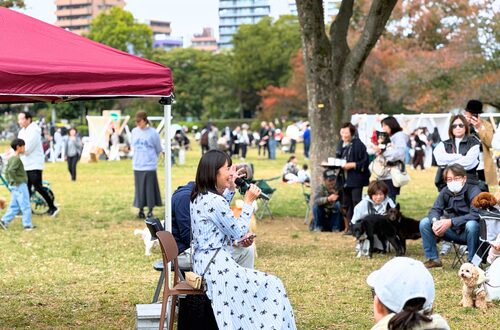 2025年11月8日に開催されたペットイベントKIBAワンニャンHAPPYフェス　スペシャルゲスト：小野真弓さんのトークショー