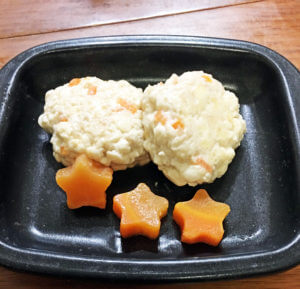 今日のワンちゃんレシピ ぽちゃ犬も喜ぶダイエット食 鶏ひき肉と豆腐のハンバーグ ハピプレ