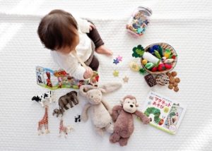 Meau(エムオー)の使用例：子どもやペットのおもちゃやぬいぐるみ