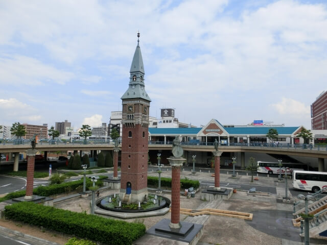 倉敷駅北口からくり時計台